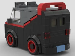 Compacted racer - Baracus' van from A Team