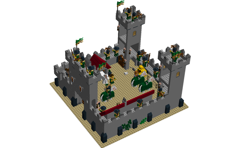 Lego Knight's castle