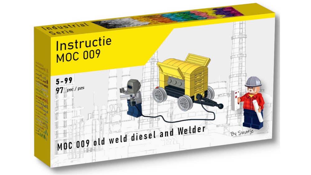 Lego MOC 009 old weld diesel and Welder