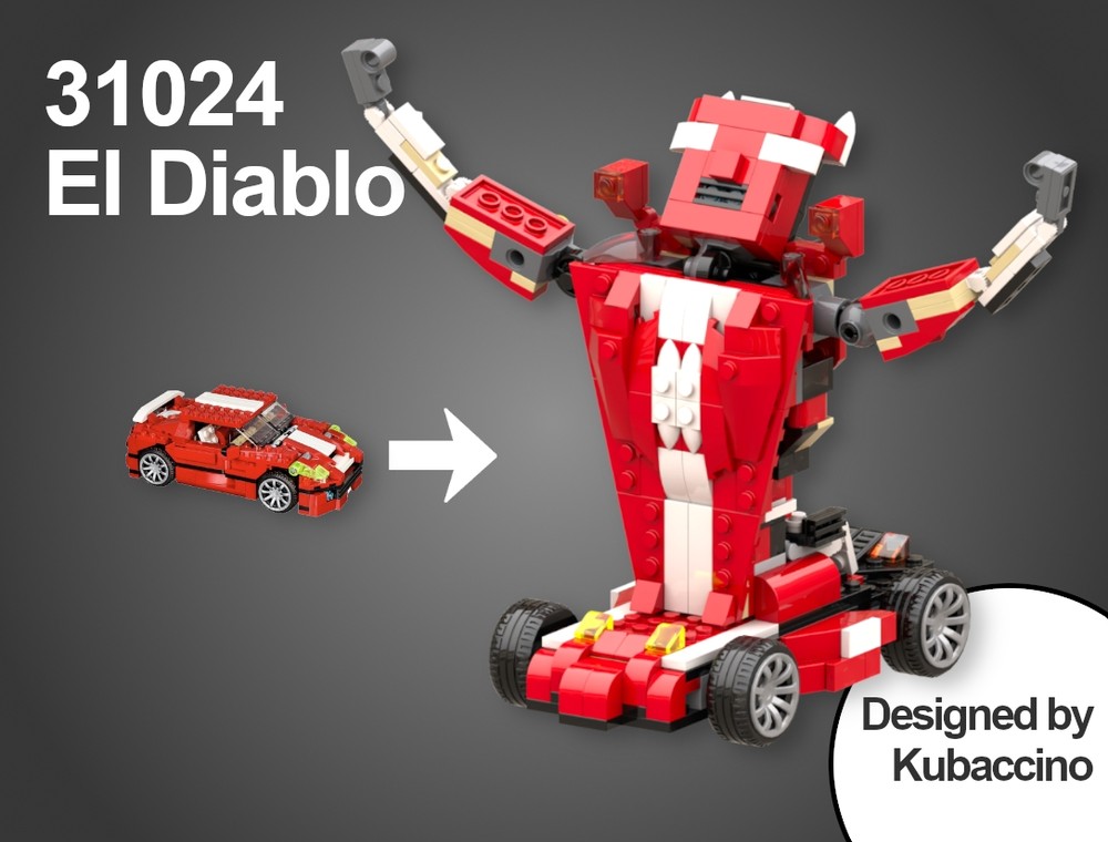 Lego 31024 Alternate Robot El Diablo