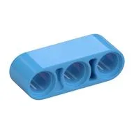 Technic Beam 1 x 3 Thick / Medium Blue