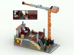 Modular construction site
