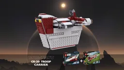 Bobi-Wan's CR-20 Clone Carrier - 75333 + 75388 alternative