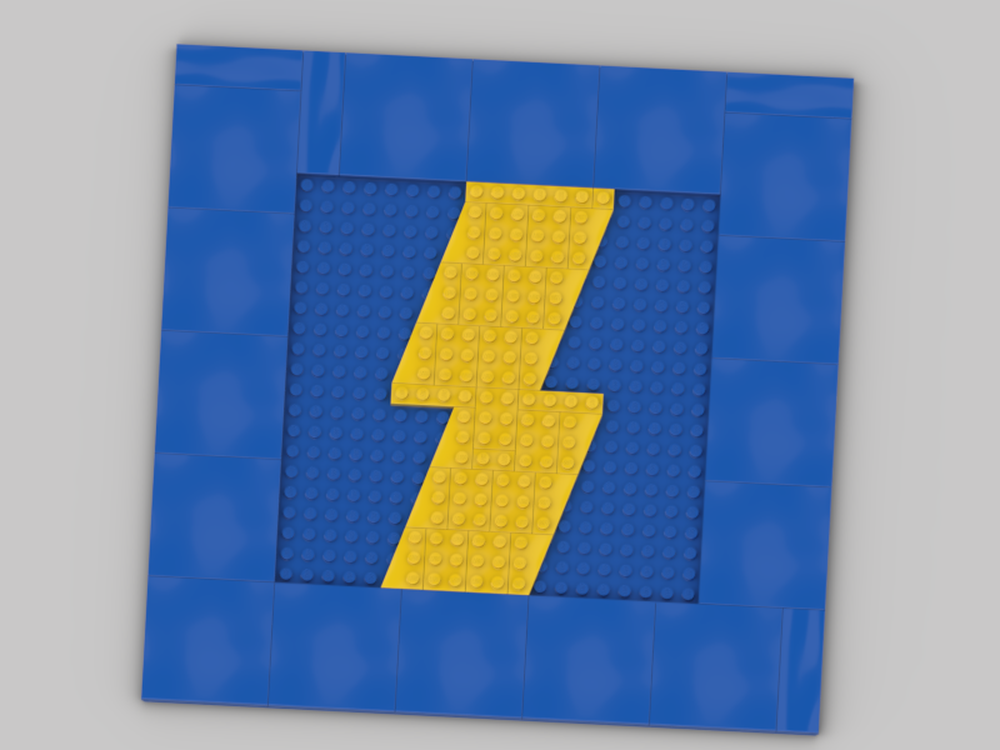 Lego Dog Kingdom Flag