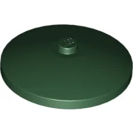 Dish 4 x 4 Inverted [Radar] / Dark Green