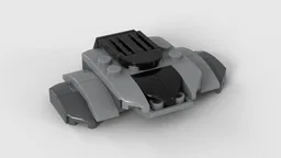 Mini Cylon Raider from OS: Battlestar Galactica