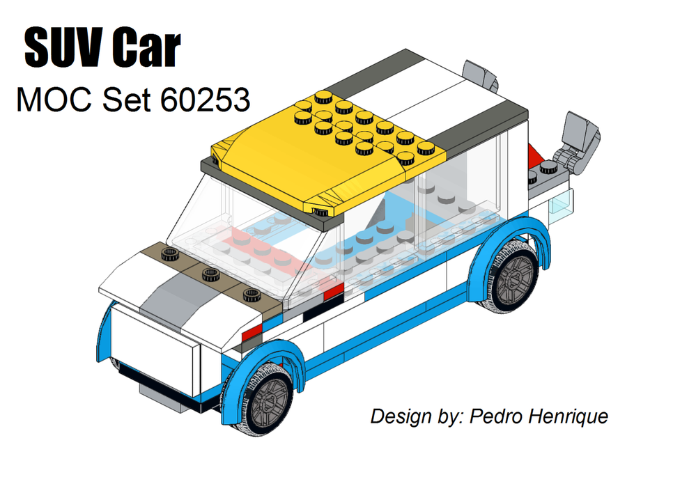 Lego SUV Car - MOC 60253