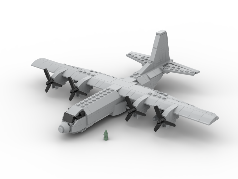 Lego C130Hercules (1:125 Scale)