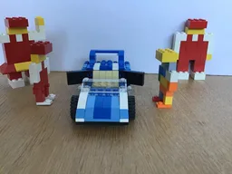 blue car thing