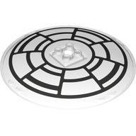 Lego Dish 10 x 10 Inverted [Radar] with Black Circles/Cockpit print print