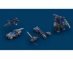 Lethal Enforcers : 10in1 for #75280