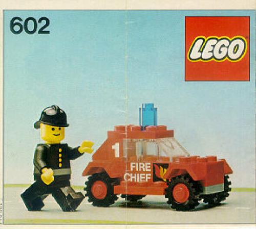 Lego Fire Chief's Car