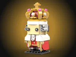 King George III Brickheadz (From Hamilton)