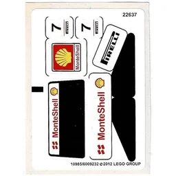 Sticker Sheet for Set 30192-1 / [No Color/Any Color]
