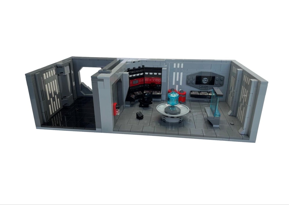 Lego Death Star Control Room with Hallway MOC