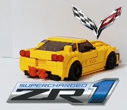 Drag C6 Corvette ZR1