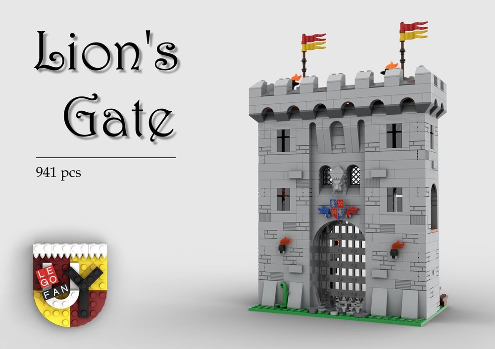 Lego Lion's Gate