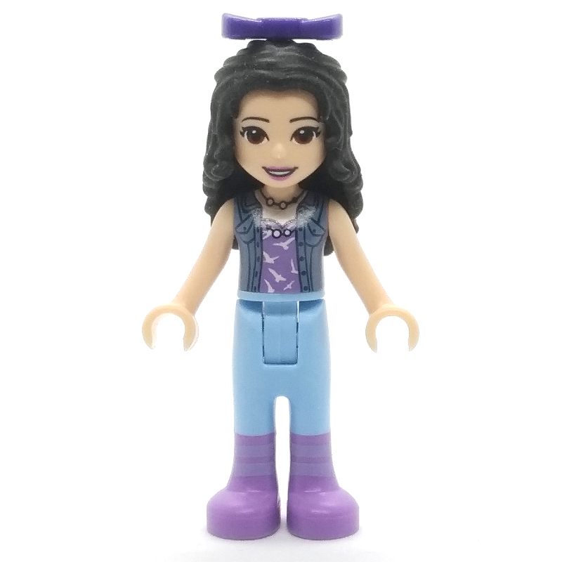 Lego Emma - Sand Blue Jacket, Bright Light Trousers, Bow
