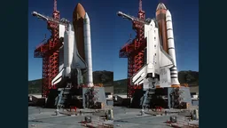 Space Shuttle Discovery 10283 Upgrade Tank and Booster dark orange version