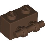 Lego Brick Special 1 x 2 with Handle / Brown