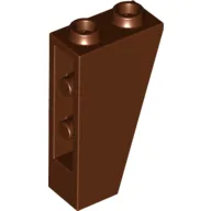 Brick Sloped Inverted 75° 2 x 1 x 3 / Reddish Brown