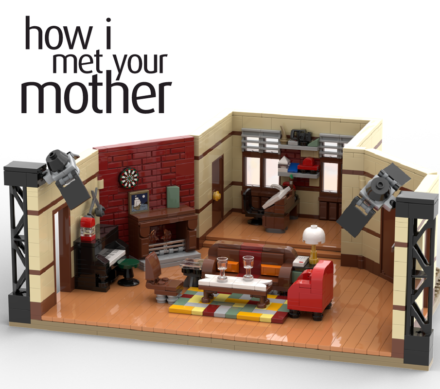 Lego How I met your Mother - Teds Apartment