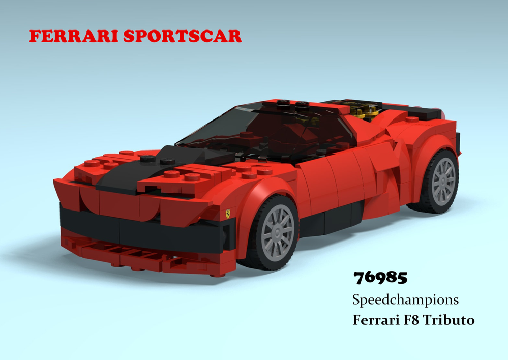 Lego 76895 F8 Sportscar