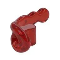Wave / Power Blast Rounded Energy with Bar Handle / Trans-Red