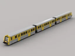SNCF Rame Regionale Reversible (yellow/Lorraine)