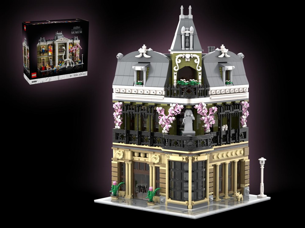 Lego Jazz Cafe - 10326 Natural History Museum Alternative Build
