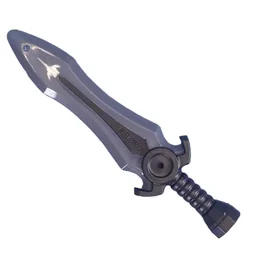 Weapon Sword with Light Bluish Gray Blade Pattern