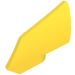Technic Panel Fairing #8 3L Very Small Smooth, Side B / Yellow