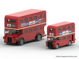 London Bus 6 Stud
