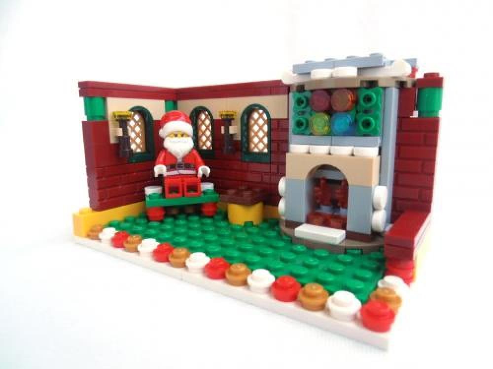 Lego 40223 Snowglobe Living Room