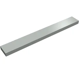 Tile 1 x 8 with Groove / Light Gray