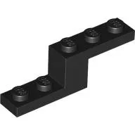 Bracket 5 x 1 x 1 1/3 / Black