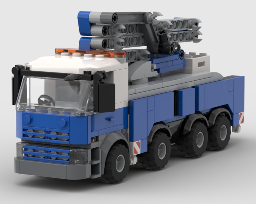 Lego Cement Pumping Truck
