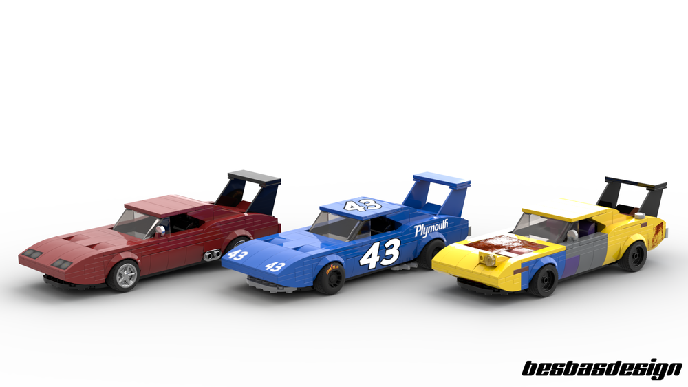 Lego Dodge Charger Daytona/ Plymouth Superbird
