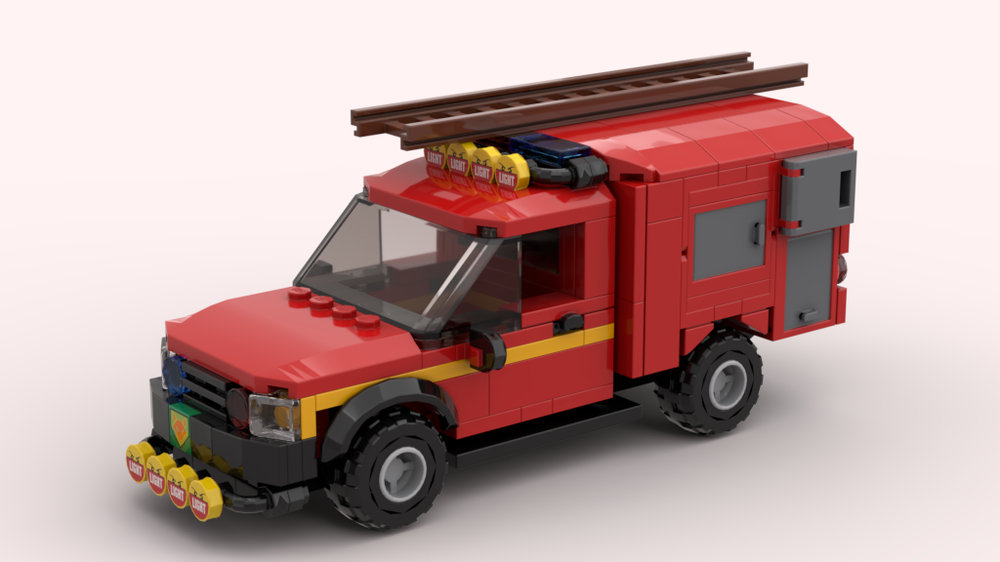 Lego Ford Ranger Brush Truck