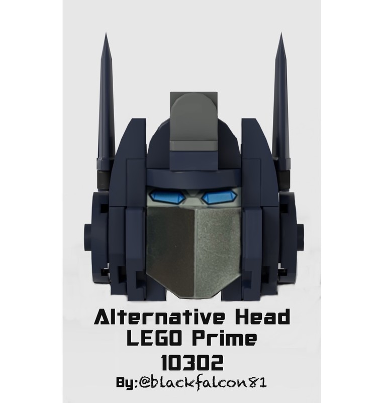 Lego Alternative Head Optimus Prime