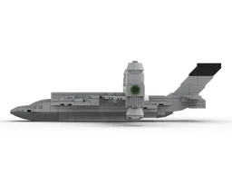Futuristic VTOL Interceptor Drone