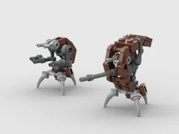 Separatist droids - minifig scale
