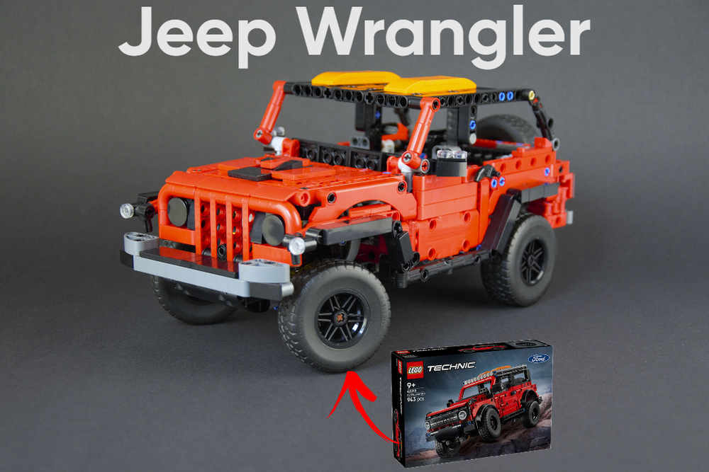 Lego Jeep Wrangler - 42213 B model alternate