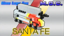 Mini Diesel Train Santa Fe