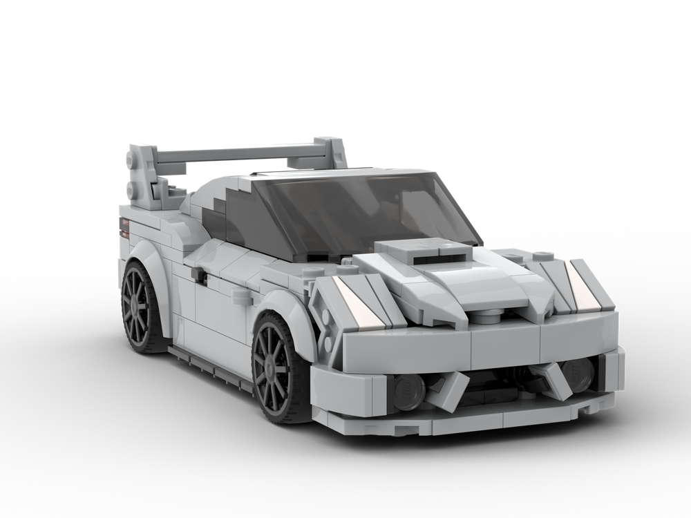 Lego 7th gen Toyota Celica light bluish gray