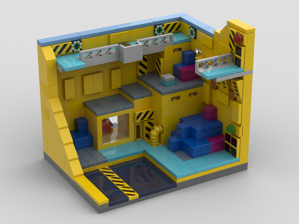Lego SS Anubis diorama from Jet Force Gemini