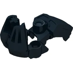 Large Figure Foot, Type 1 / Black