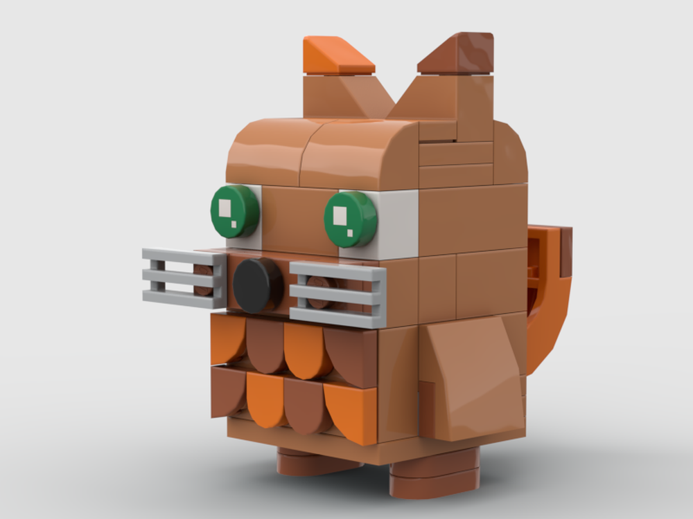 Lego Orange cat