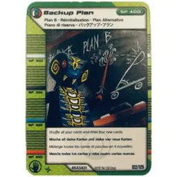 Trading Card, Ninjago Deck #2: 122 - Backup Plan - International Version / [No Color/Any Color]