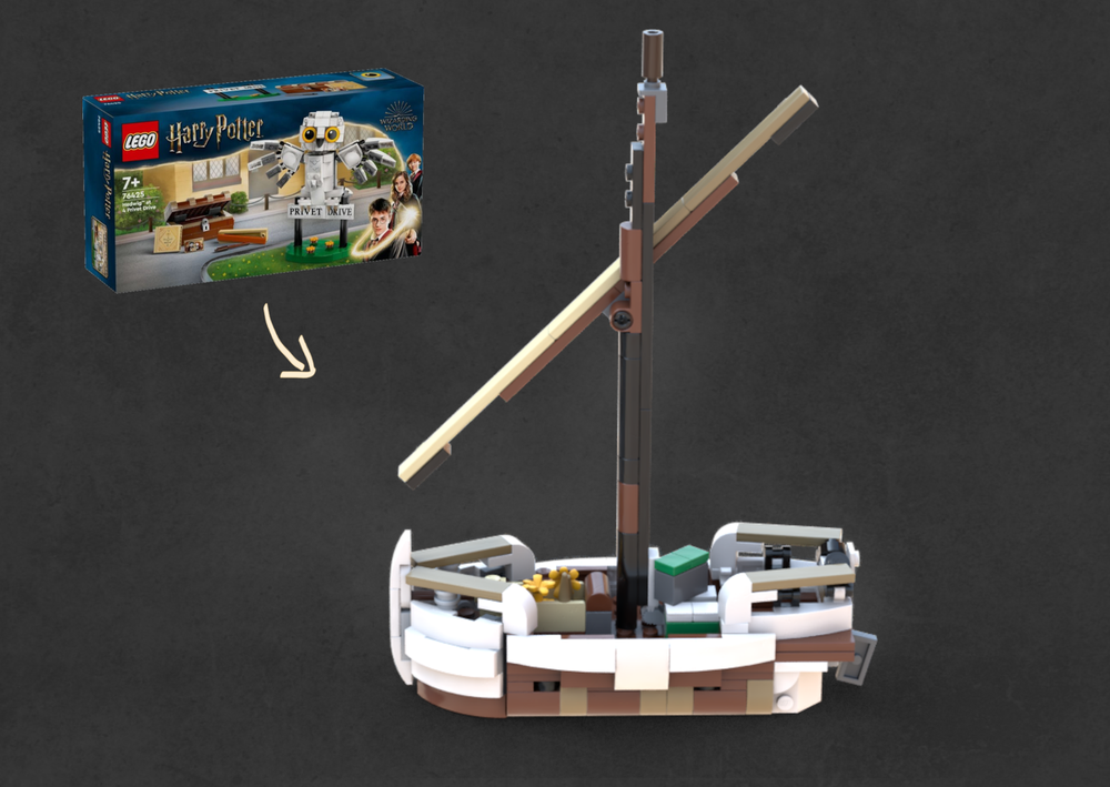 Lego Sailing Boat - Hedwig - Pirates